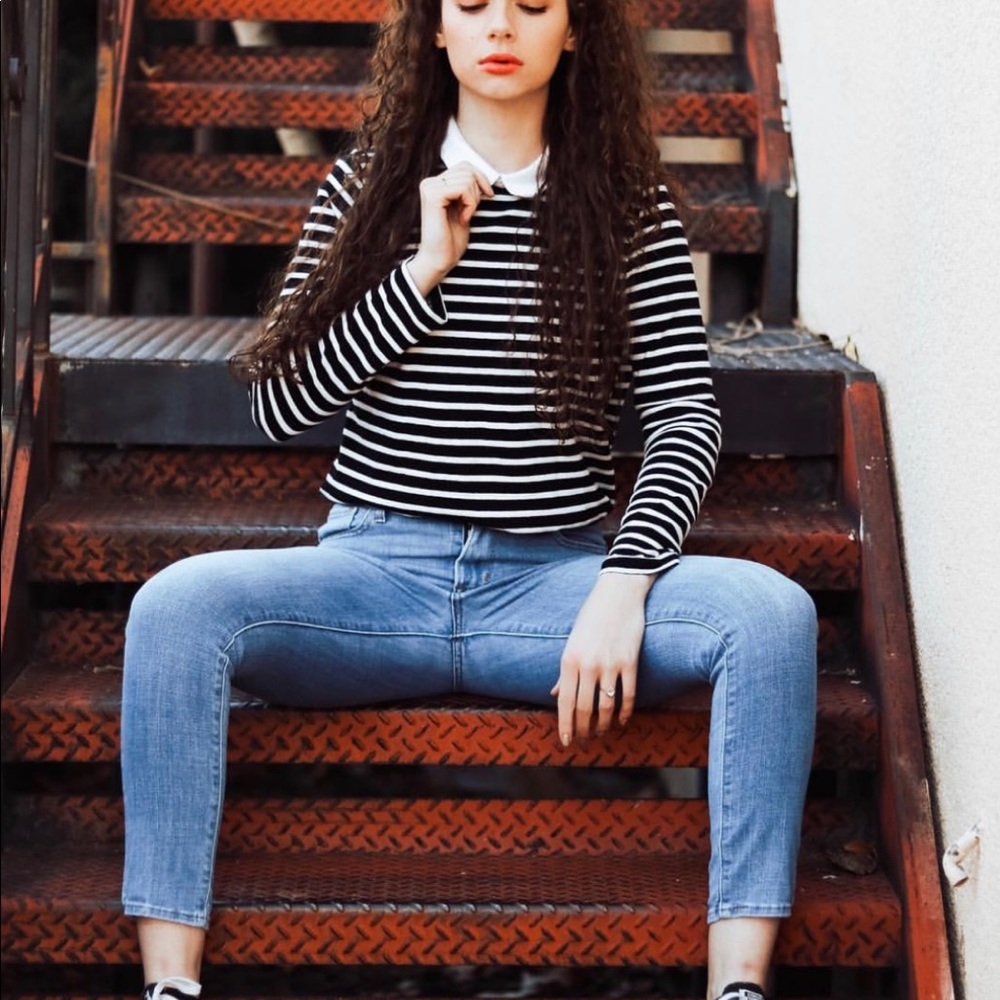 Collared blouse